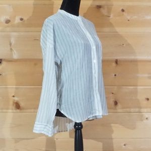 Madewell Women's Button Down Pinstripe Shirt S
